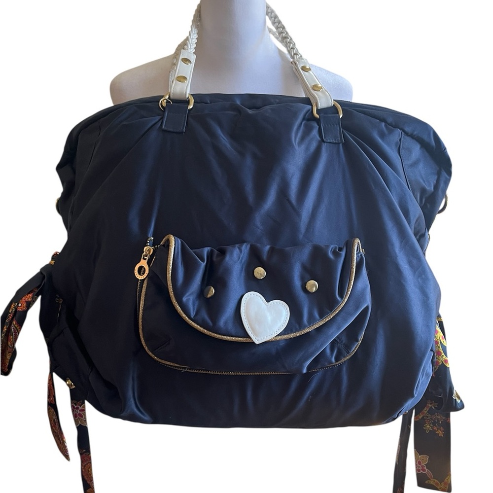 Dominique Marie limited travel / diaper or hospital Detachable Strap bag